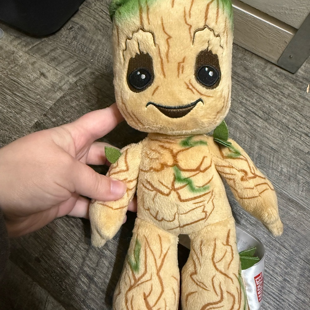 Plush Tree Character Toy - Green and Brown